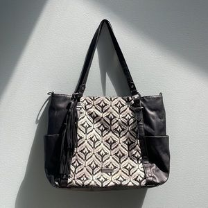 • MIXED MEDIA SATCHEL •